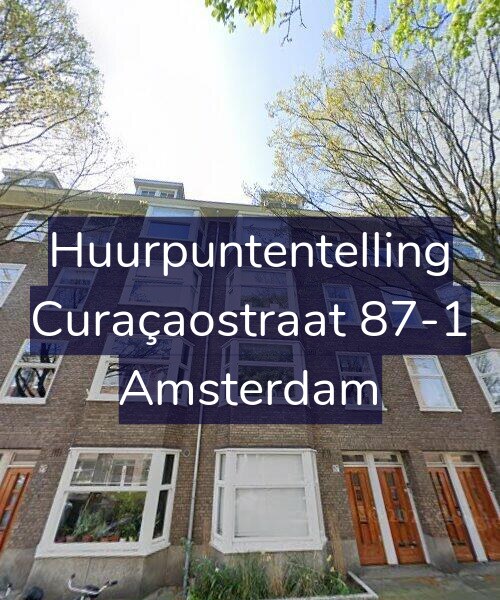 Foto gevel Huurpuntentelling voor Curaçaostraat 87-1, Amsterdam