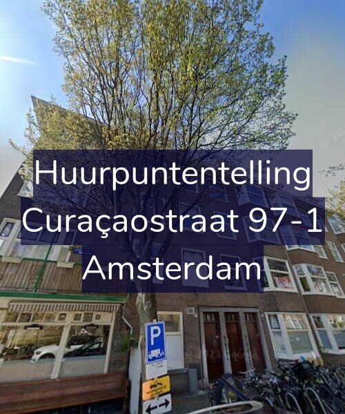 Foto gevel Huurpuntentelling voor Curaçaostraat 97-1, Amsterdam