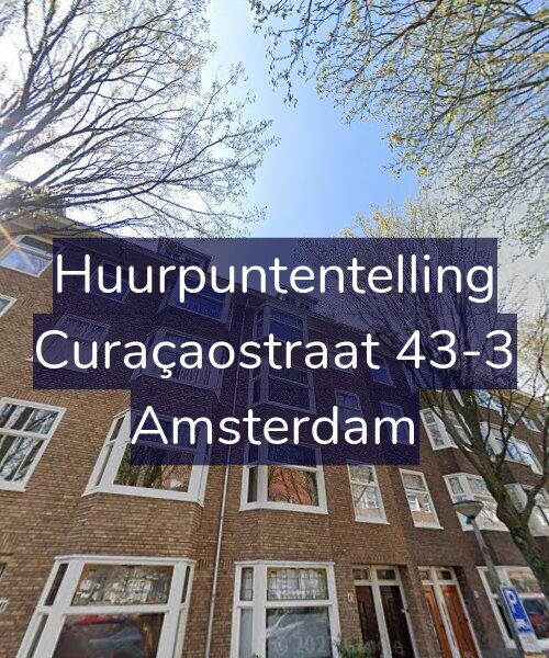 Foto gevel Huurpuntentelling voor Curaçaostraat 43-3, Amsterdam