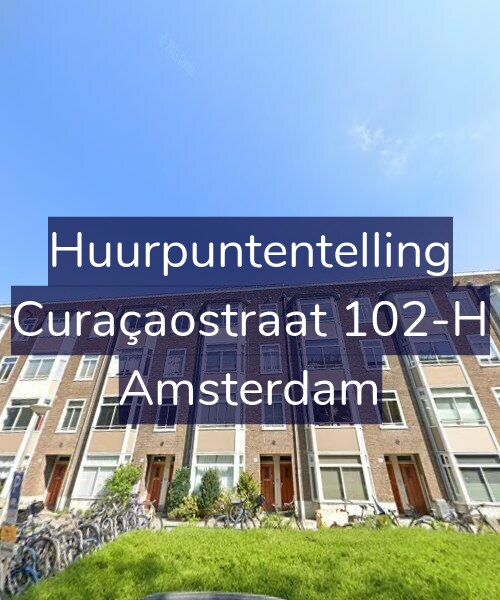 Foto gevel Huurpuntentelling voor Curaçaostraat 102-H, Amsterdam