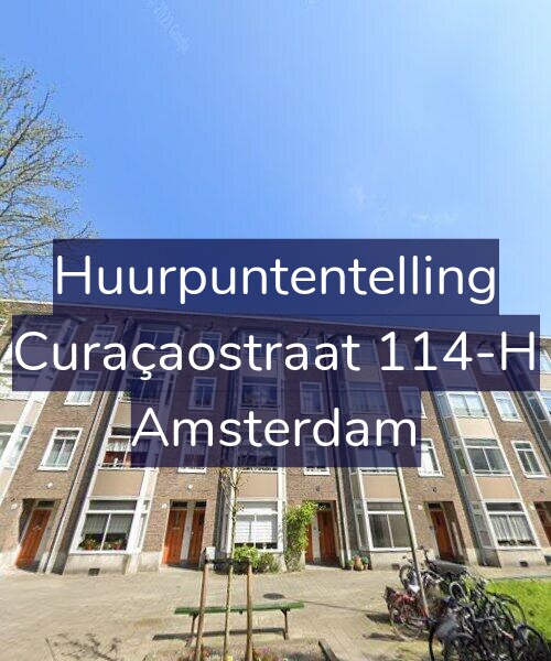 Foto gevel Huurpuntentelling voor Curaçaostraat 114-H, Amsterdam