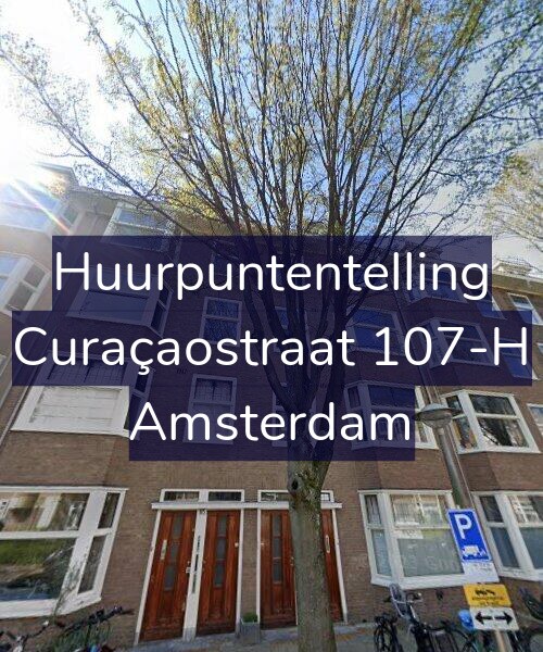 Foto gevel Huurpuntentelling voor Curaçaostraat 107-H, Amsterdam