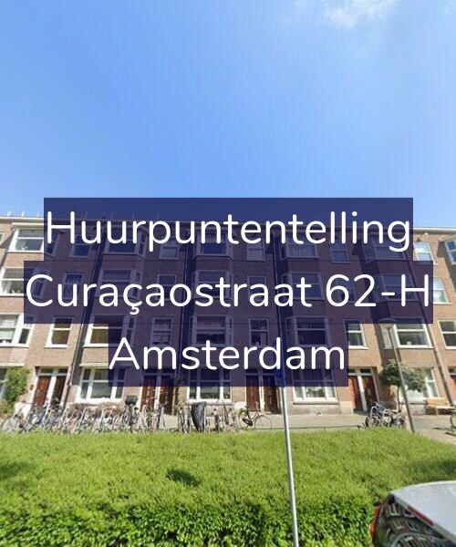 Foto gevel Huurpuntentelling voor Curaçaostraat 62-H, Amsterdam