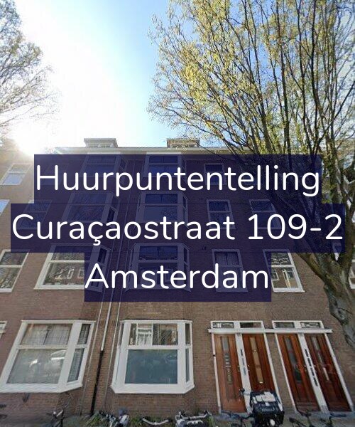 Foto gevel Huurpuntentelling voor Curaçaostraat 109-2, Amsterdam
