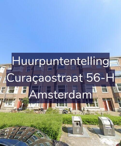 Foto gevel Huurpuntentelling voor Curaçaostraat 56-H, Amsterdam