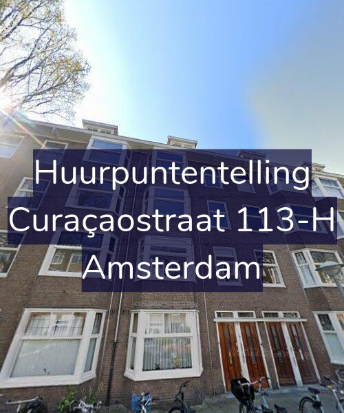 Foto gevel Huurpuntentelling voor Curaçaostraat 113-H, Amsterdam