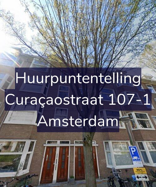 Foto gevel Huurpuntentelling voor Curaçaostraat 107-1, Amsterdam