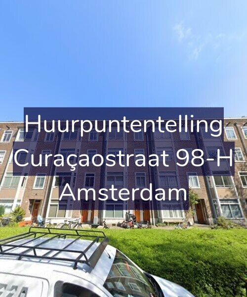 Foto gevel Huurpuntentelling voor Curaçaostraat 98-H, Amsterdam