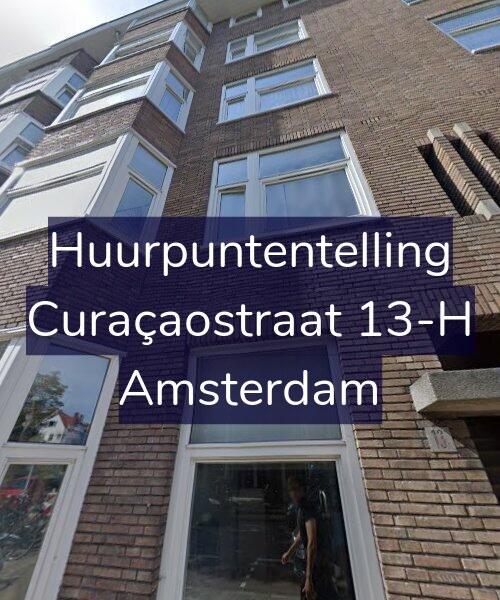 Foto gevel Huurpuntentelling voor Curaçaostraat 13-H, Amsterdam