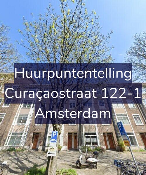 Foto gevel Huurpuntentelling voor Curaçaostraat 122-1, Amsterdam