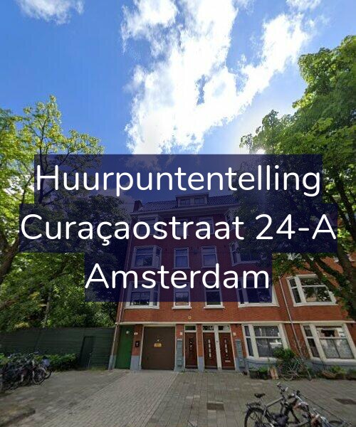 Foto gevel Huurpuntentelling voor Curaçaostraat 24-A, Amsterdam