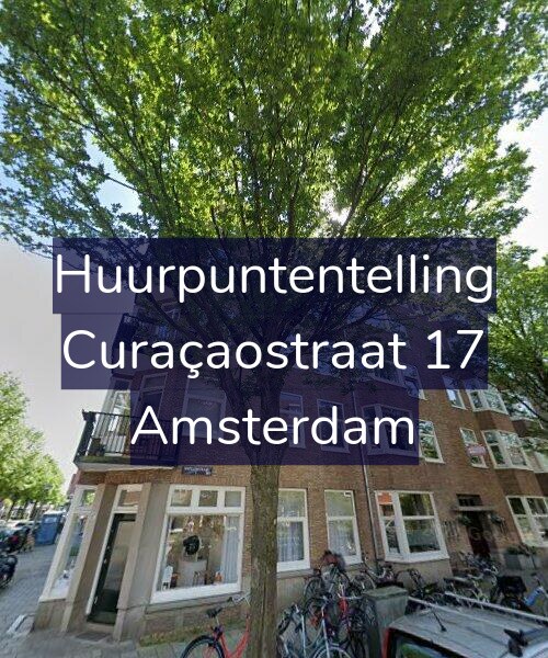 Foto gevel Huurpuntentelling voor Curaçaostraat 17, Amsterdam