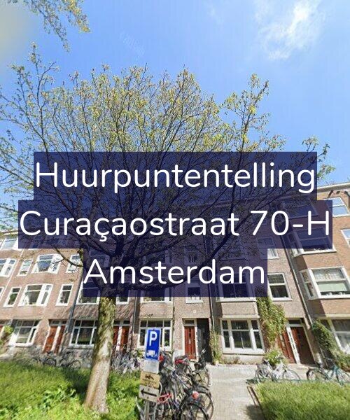 Foto gevel Huurpuntentelling voor Curaçaostraat 70-H, Amsterdam