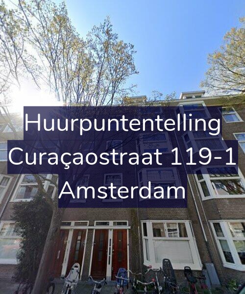 Foto gevel Huurpuntentelling voor Curaçaostraat 119-1, Amsterdam