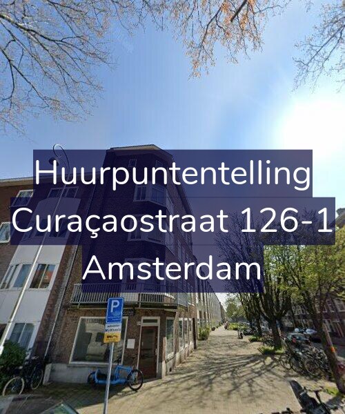 Foto gevel Huurpuntentelling voor Curaçaostraat 126-1, Amsterdam