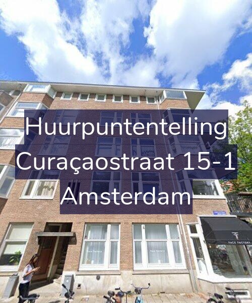 Foto gevel Huurpuntentelling voor Curaçaostraat 15-1, Amsterdam