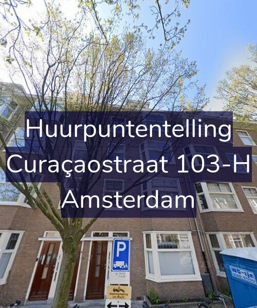 Foto gevel Huurpuntentelling voor Curaçaostraat 103-H, Amsterdam