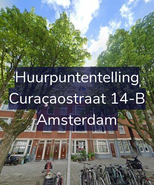 Foto gevel Huurpuntentelling voor Curaçaostraat 14-B, Amsterdam
