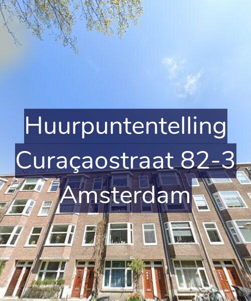 Foto gevel Huurpuntentelling voor Curaçaostraat 82-3, Amsterdam
