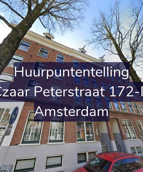 Foto gevel Huurpuntentelling voor Czaar Peterstraat 172-D, Amsterdam