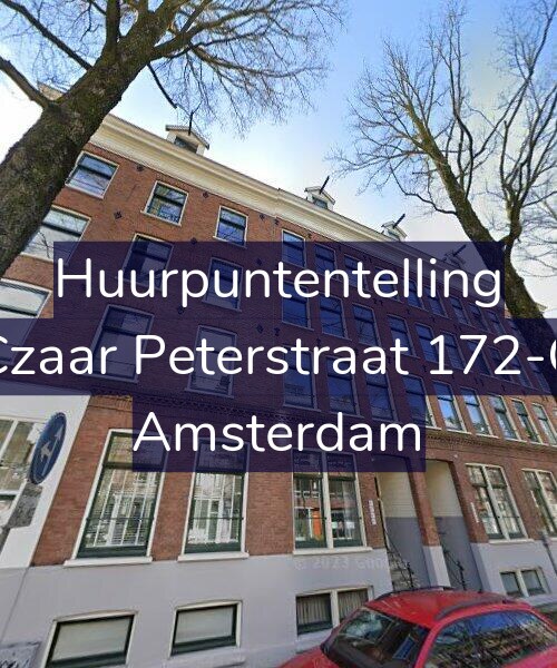 Foto gevel Huurpuntentelling voor Czaar Peterstraat 172-C, Amsterdam