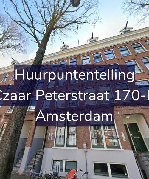 Foto gevel Huurpuntentelling voor Czaar Peterstraat 170-B, Amsterdam