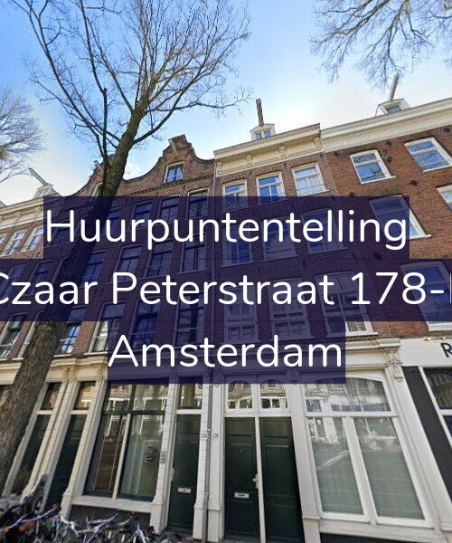 Foto gevel Huurpuntentelling voor Czaar Peterstraat 178-F, Amsterdam