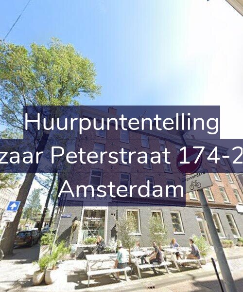 Foto gevel Huurpuntentelling voor Czaar Peterstraat 174-2A, Amsterdam