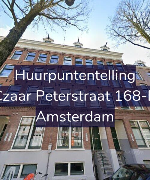 Foto gevel Huurpuntentelling voor Czaar Peterstraat 168-B, Amsterdam