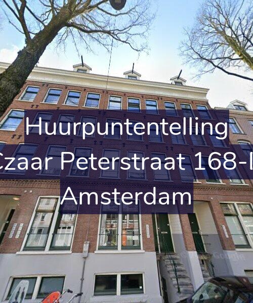 Foto gevel Huurpuntentelling voor Czaar Peterstraat 168-D, Amsterdam