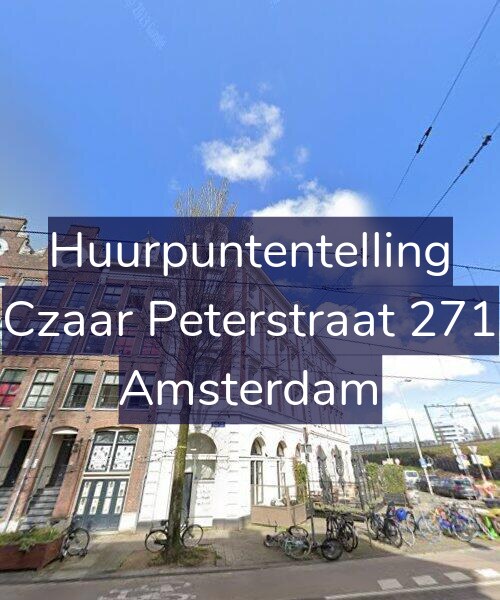 Foto gevel Huurpuntentelling voor Czaar Peterstraat 271, Amsterdam