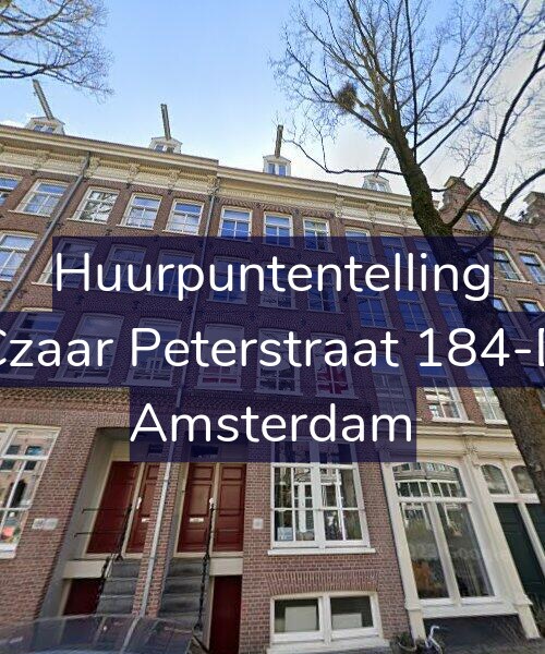 Foto gevel Huurpuntentelling voor Czaar Peterstraat 184-D, Amsterdam