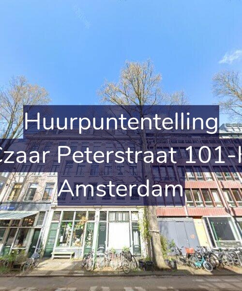 Foto gevel Huurpuntentelling voor Czaar Peterstraat 101-H, Amsterdam