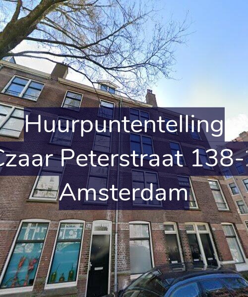 Foto gevel Huurpuntentelling voor Czaar Peterstraat 138-2, Amsterdam