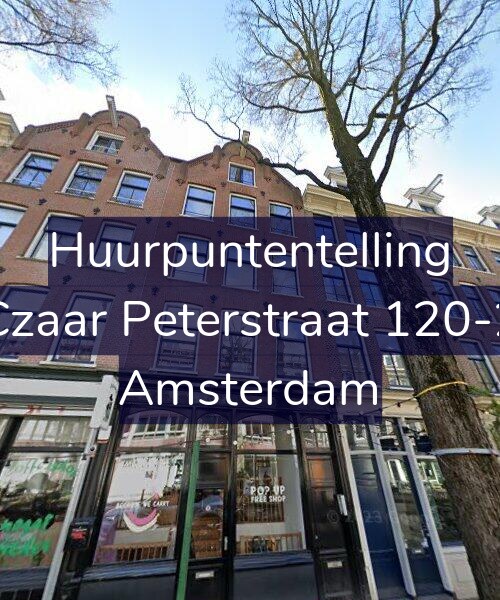 Foto gevel Huurpuntentelling voor Czaar Peterstraat 120-2, Amsterdam