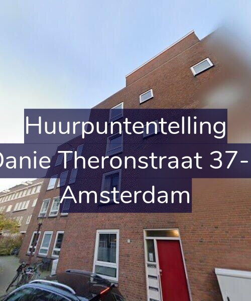 Foto gevel Huurpuntentelling voor Danie Theronstraat 37-2, Amsterdam