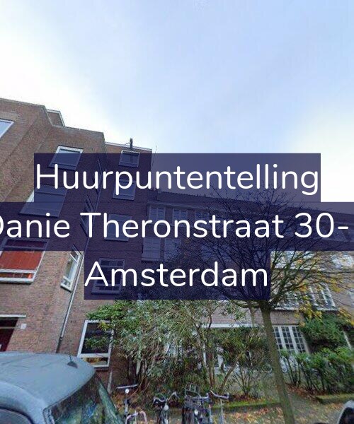 Foto gevel Huurpuntentelling voor Danie Theronstraat 30-B, Amsterdam