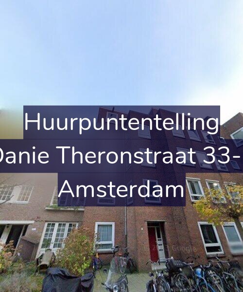 Foto gevel Huurpuntentelling voor Danie Theronstraat 33-2, Amsterdam