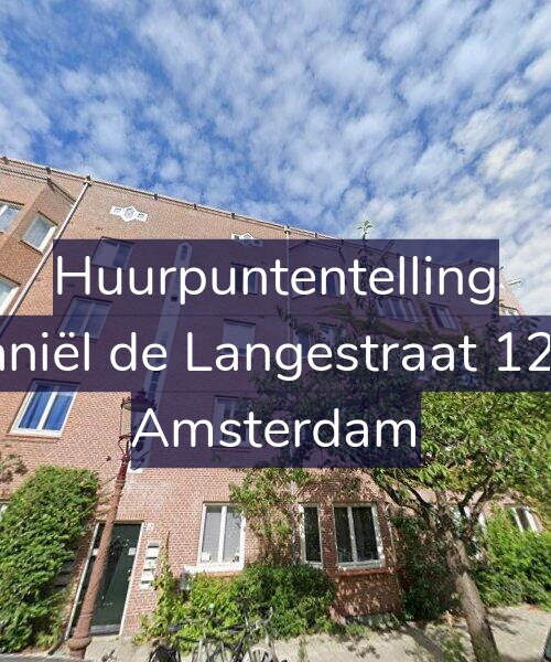Foto gevel Huurpuntentelling voor Daniël de Langestraat 12-3, Amsterdam