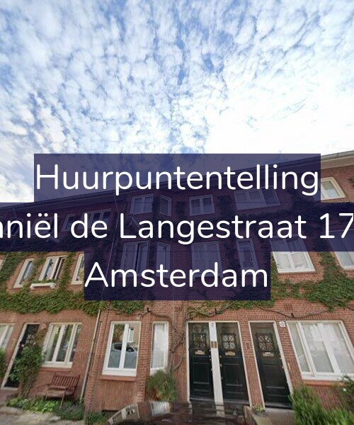 Foto gevel Huurpuntentelling voor Daniël de Langestraat 17-1, Amsterdam