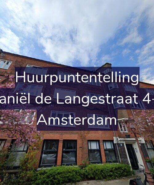 Foto gevel Huurpuntentelling voor Daniël de Langestraat 4-3, Amsterdam