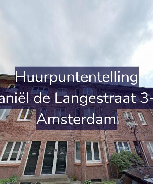 Foto gevel Huurpuntentelling voor Daniël de Langestraat 3-H, Amsterdam