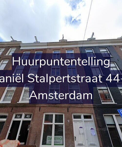 Foto gevel Huurpuntentelling voor Daniël Stalpertstraat 44-1, Amsterdam