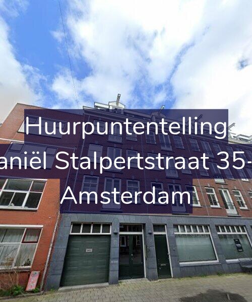 Foto gevel Huurpuntentelling voor Daniël Stalpertstraat 35-D, Amsterdam