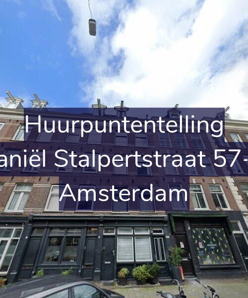 Foto gevel Huurpuntentelling voor Daniël Stalpertstraat 57-H, Amsterdam