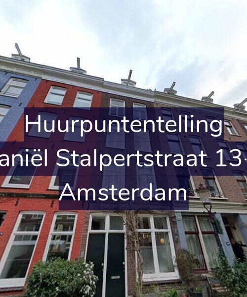Foto gevel Huurpuntentelling voor Daniël Stalpertstraat 13-3, Amsterdam