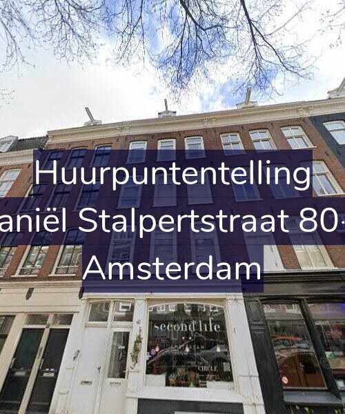 Foto gevel Huurpuntentelling voor Daniël Stalpertstraat 80-1, Amsterdam