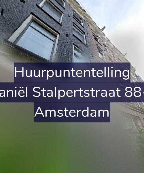 Foto gevel Huurpuntentelling voor Daniël Stalpertstraat 88-3, Amsterdam