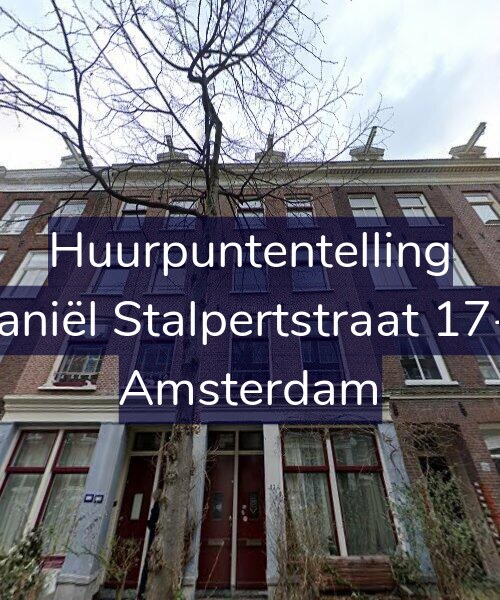 Foto gevel Huurpuntentelling voor Daniël Stalpertstraat 17-2, Amsterdam