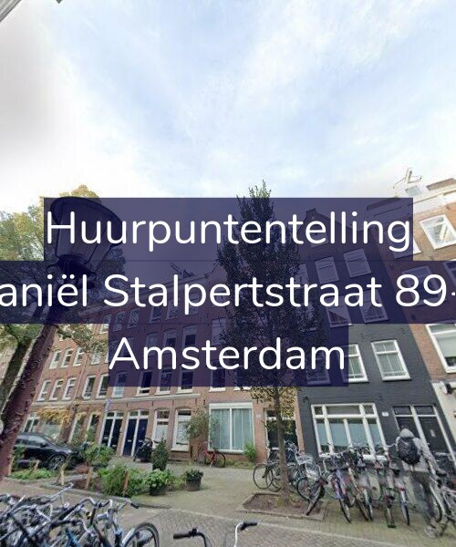 Foto gevel Huurpuntentelling voor Daniël Stalpertstraat 89-1, Amsterdam